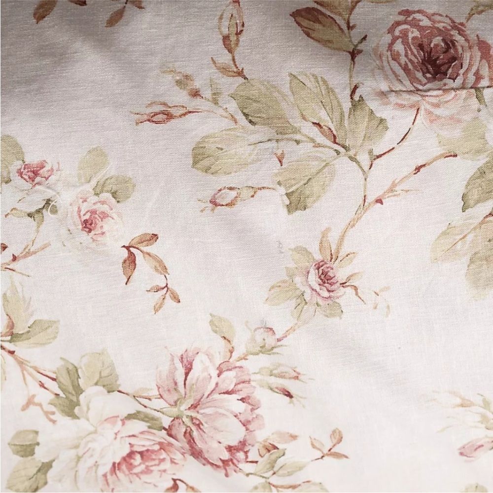 NEW V. Chapman Anthropologie Liliana Strapless Midi Dress Pink Rose Floral 12 - Picture 13 of 14